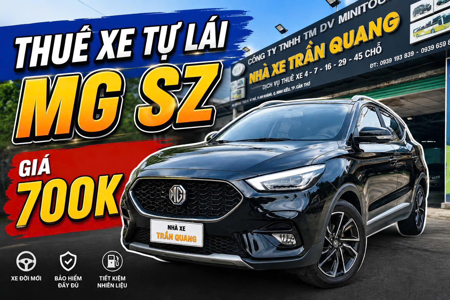 Dịch vụ thuê xe tự lái