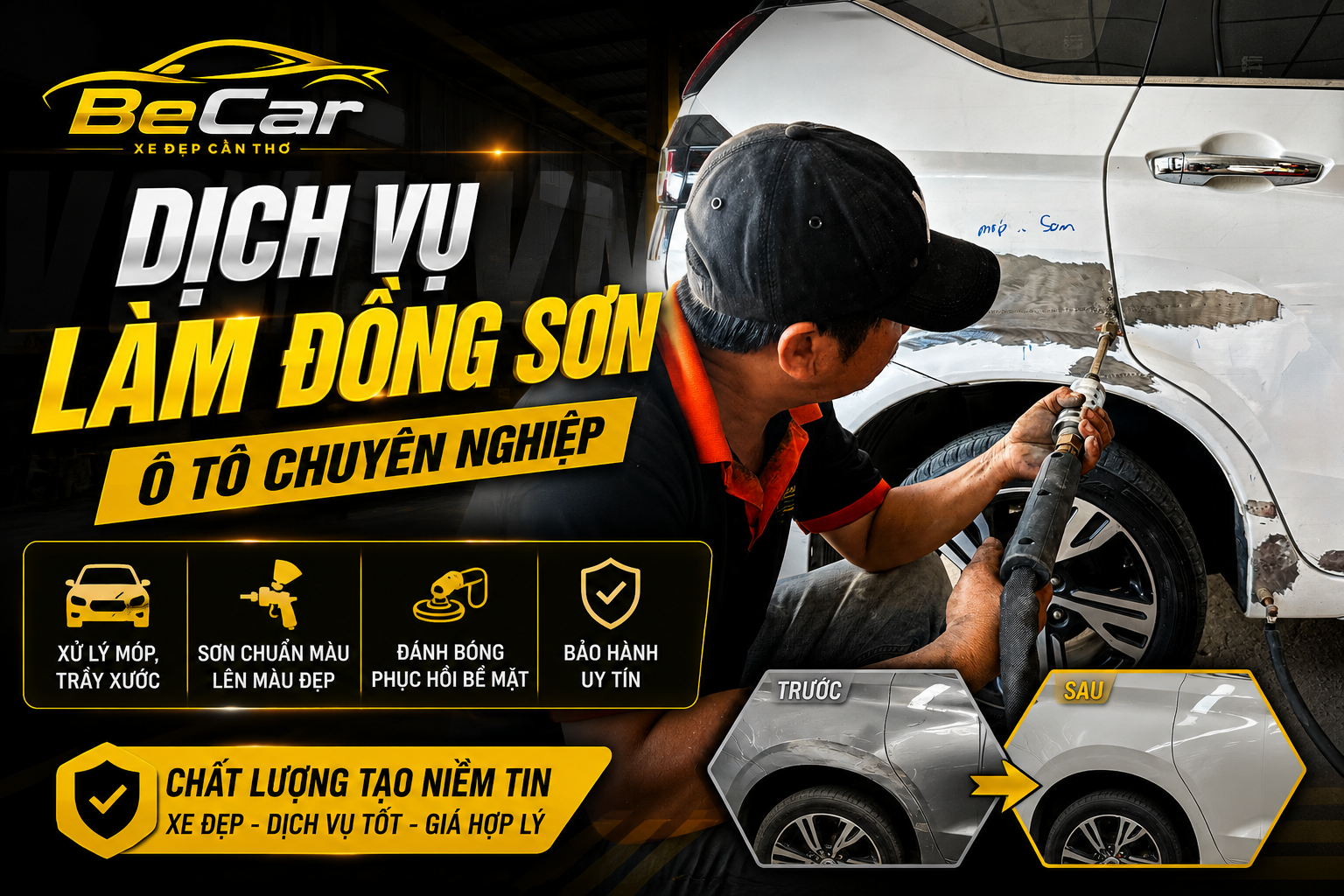 làm đồng sơn ô tô
