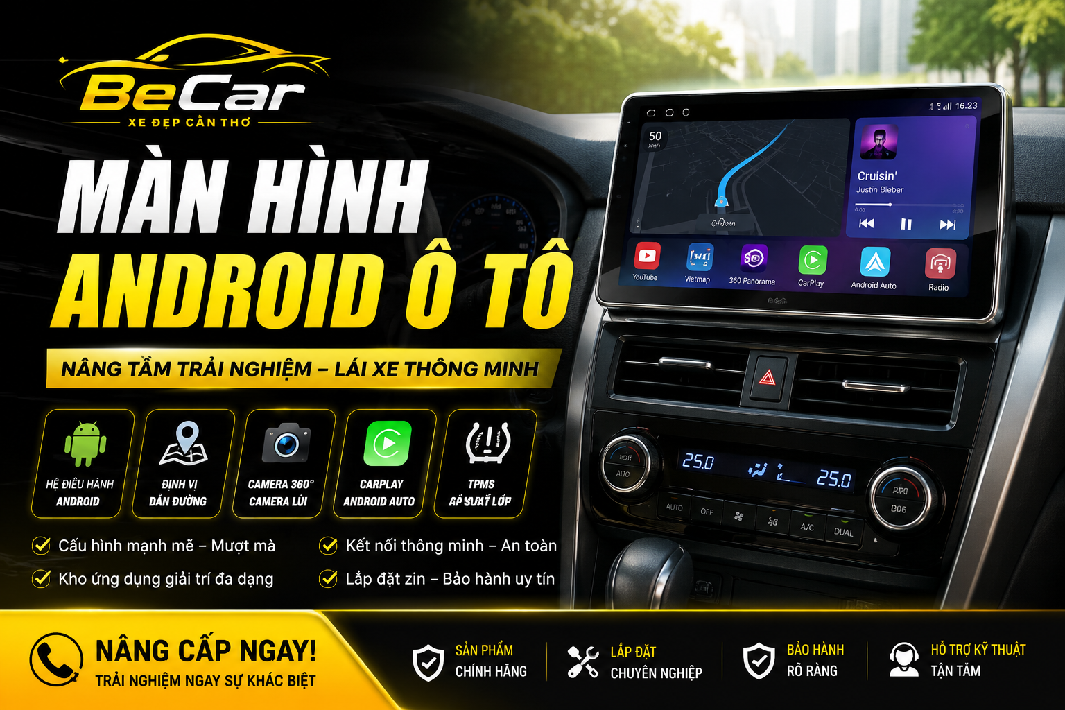 Màn Hình Android Ô Tô