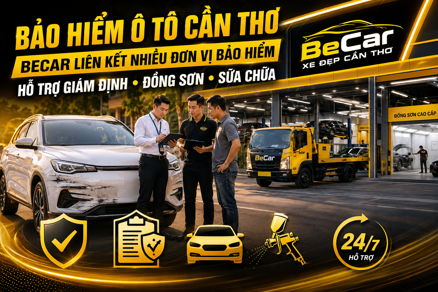bảo hiểm ô tô cần thơ