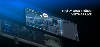 VIETMAP V740 Gương Android Đa Năng Chính Hãng