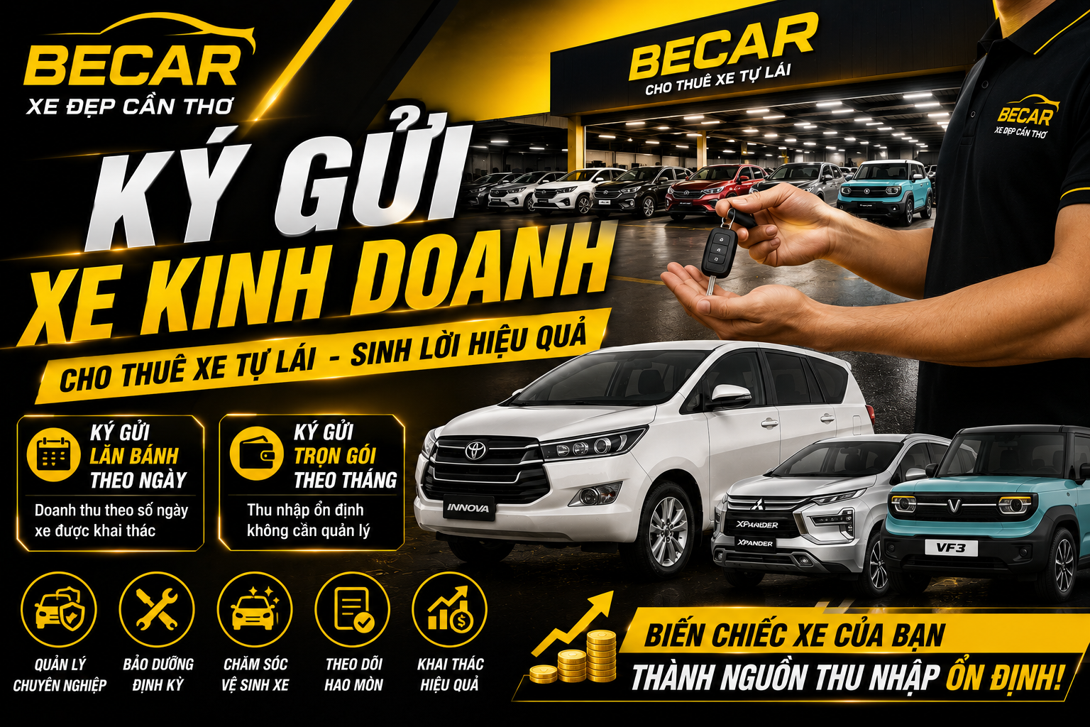 ký gửi xe kinh doanh