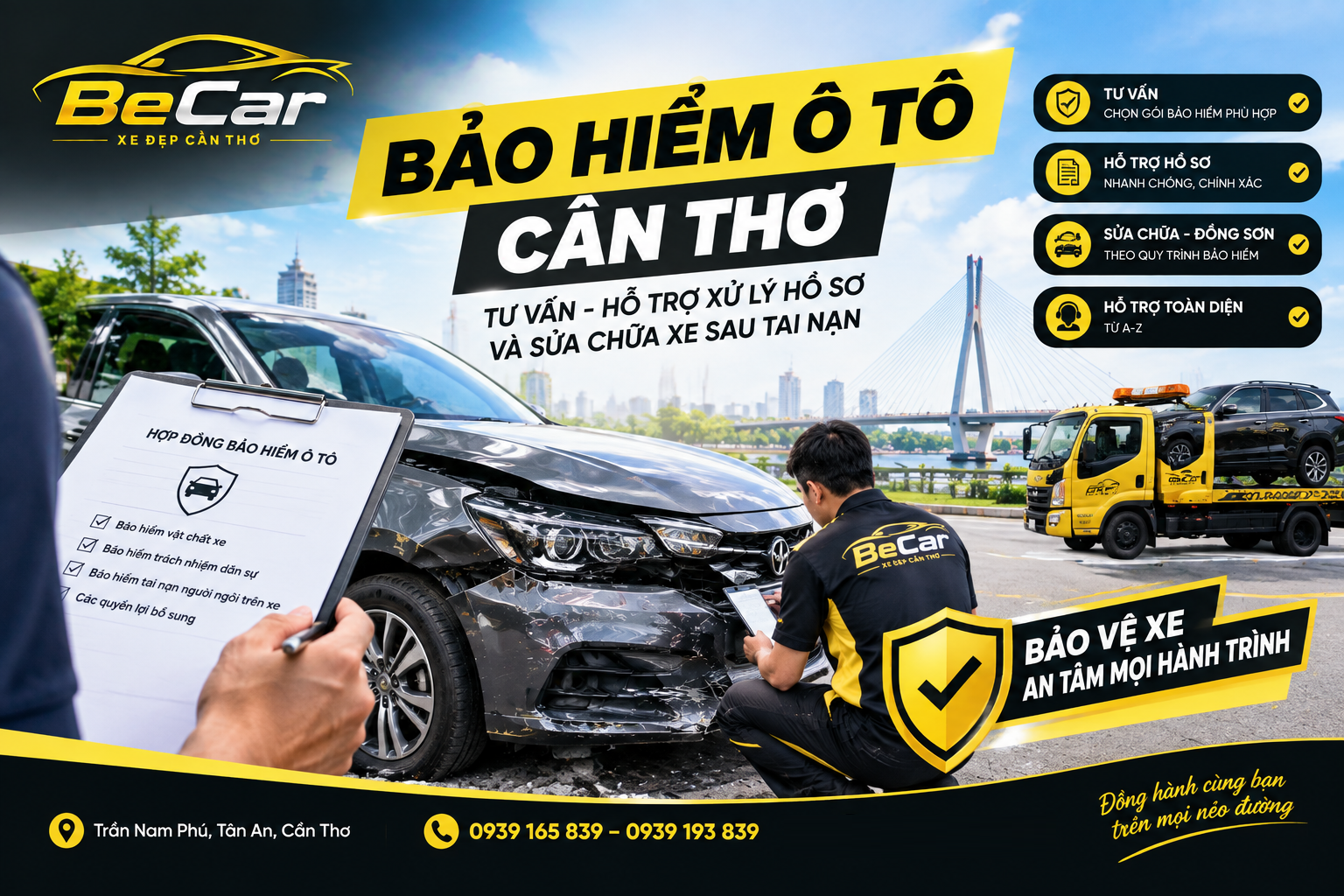 bảo hiểm ô tô Cần Thơ