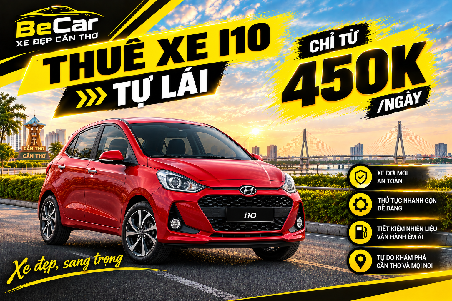 thuê xe i10 tự lái