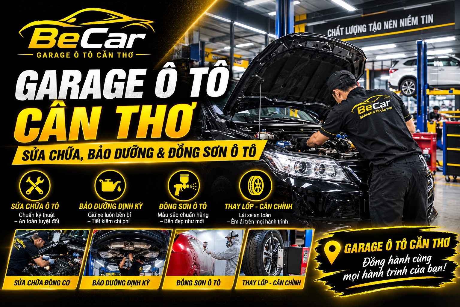 garage ô tô Cần Thơ