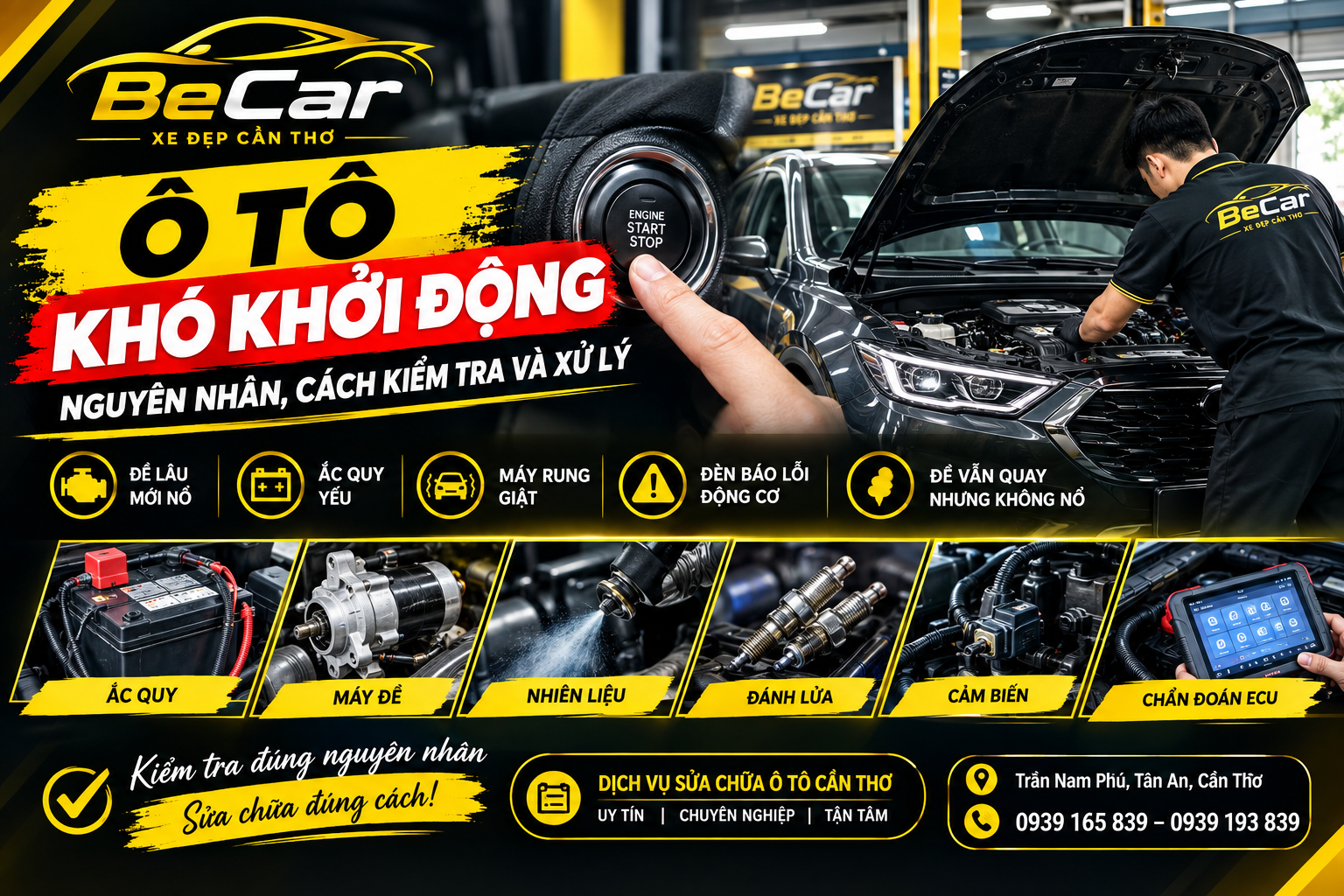 Ô tô khó khởi động